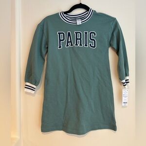 Carter's Teal Long Sleeve Shirt with Paris Print